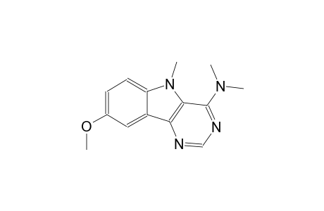 8-methoxy-N,N,5-trimethyl-5H-pyrimido[5,4-b]indol-4-amine