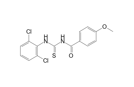 1-(p-anisoyl)-3-(2,6-dichlorophenyl)-2-thiourea