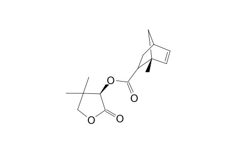 O-((1R)-1-methylbicyclo[2.2.1]hept-5-en-2-endo-carbonyl)-D-pantolactone