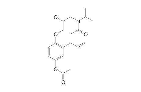 Alprenolol-M (HO-) 2AC
