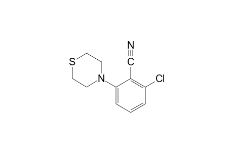 2-chloro-6-thiomorpholinobenzonitrile