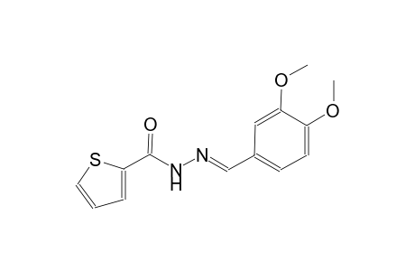 N'-[(E)-(3,4-dimethoxyphenyl)methylidene]-2-thiophenecarbohydrazide