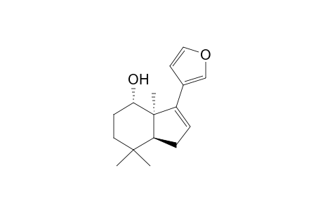 (4aSR,7SR,7aSR)-1-(3-Furyl)-4,4,7a-trimethyl-4,4a,5,6,7,7a-hexahydro-3H-inden-7-ol