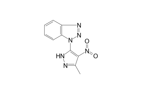 Benzotriazole, 1-(3-methyl-4-nitro-5-pyrazolyl)-