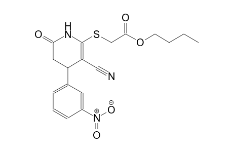 acetic acid, [[3-cyano-1,4,5,6-tetrahydro-4-(3-nitrophenyl)-6-oxo-2-pyridinyl]thio]-, butyl ester