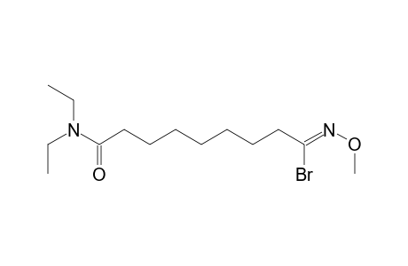 (Z)-N-Methoxy-8-((diethylamino)carbonyl)octanimidoyl Bromide