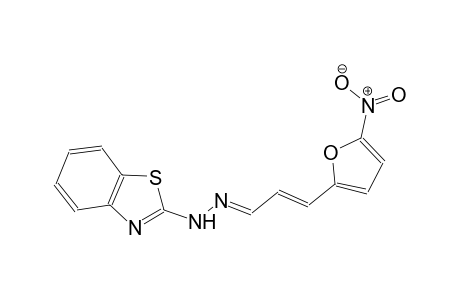 (1E,2E)-3-(5-Nitro-2-furyl)-2-propenal 1,3-benzothiazol-2-ylhydrazone