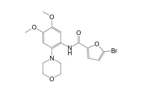 2-furancarboxamide, 5-bromo-N-[4,5-dimethoxy-2-(4-morpholinyl)phenyl]-