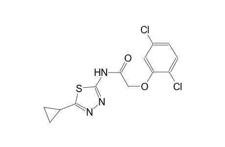 N-(5-cyclopropyl-1,3,4-thiadiazol-2-yl)-2-(2,5-dichlorophenoxy)acetamide