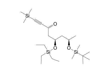 (5R,7R)-7-(tert-Butyldimethylsilyloxy)-5-(triethylsilyloxy)-1-(trimethylsilyl)oct-1-yn-3-one