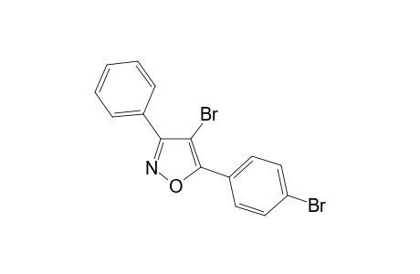4-Bromo-5-(4-bromophenyl)-3-phenylisoxazole