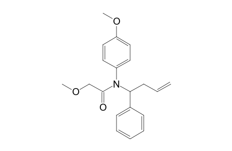 2-Methoxy-N-(4-methoxyphenyl)-N-(1-phenylbut-3-enyl)acetamide