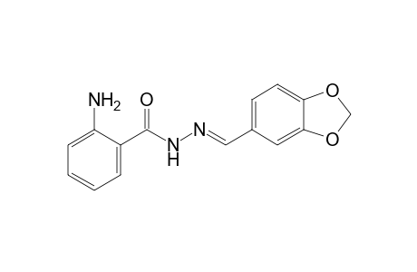anthranilic acid, piperonylidenehydrazide