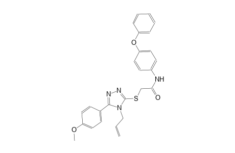 2-{[4-allyl-5-(4-methoxyphenyl)-4H-1,2,4-triazol-3-yl]sulfanyl}-N-(4-phenoxyphenyl)acetamide