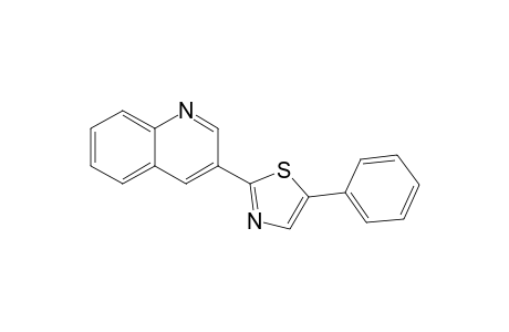 3-[5'-Phenylthiazol-2'-yl]quinoline