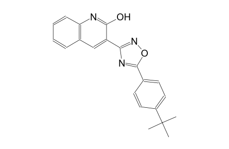 3-[5-(4-tert-butylphenyl)-1,2,4-oxadiazol-3-yl]-2-quinolinol