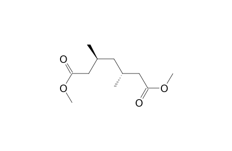 Heptanedioic acid, 3,5-dimethyl-, dimethyl ester, (R*,S*)-