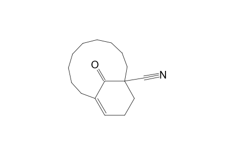 Bicyclo[9.3.1]pentadec-11-ene-1-carbonitrile, 15-oxo-