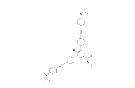 ETHYL-3,5-DI-[4-(4-ISOPROPOXYPHENYLETHYNYL)-PHENYL]-4-METHOXYBENZOATE