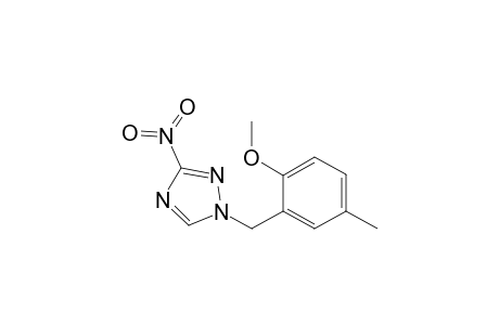 1-(2-Methoxy-5-methyl-benzyl)-3-nitro-1H-[1,2,4]triazole