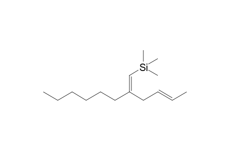 2-Hexyl-1-(trimethylsilyl)-1,4-hexadiene