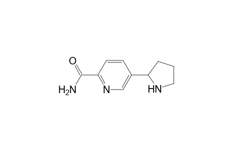 2-Pyridinecarboxamide, 5-(2-pyrrolidinyl)-