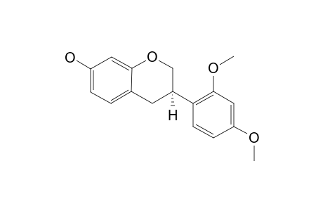 SATIVAN;7-HYDROXY-2',4'-DIMETHOXYISOFLAVAN
