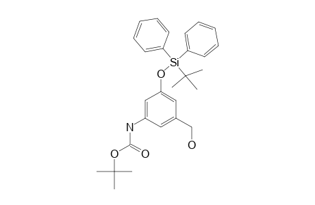 3-TERT.-BUTOXYCARBONYLAMINO-5-(TERT.-BUTYL-DIPHENYLSILANYLOXY)-BENZYL-ALCOHOL
