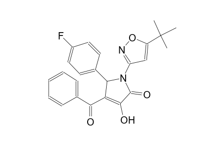 2H-pyrrol-2-one, 4-benzoyl-1-[5-(1,1-dimethylethyl)-3-isoxazolyl]-5-(4-fluorophenyl)-1,5-dihydro-3-hydroxy-