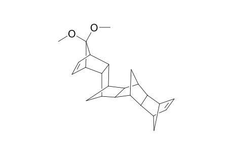 1,4-Dimethoxymethylene-5,12:6,11:7,10-trimethano-octahydronaphthacene