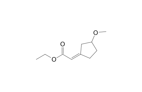 Ethyl 3-(methoxycyclopentylidene)acetate