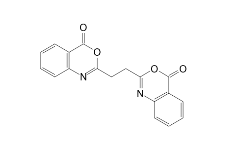 2-{2-(4-Oxo-4H-benzo[d][1,3]oxazin-2-yl)ethyl}-4H-benzo[d] [1,3]oxazin-4-one