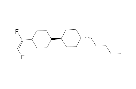 1-{trans-4-[(E)-1,2-Difluoroethenyl]cyclohexyl}-trans-4-pentylcyclohexane
