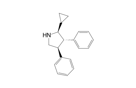 2.beta.-Cyclopropyl-3.alpha.,4.beta.-diphenylpyrrolidine