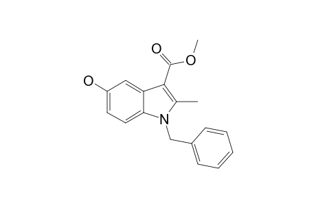 3-(CARBOMETHOXY)-2-METHYL-1-(PHENYLMETHYL)-5-HYDROXYINDOLE