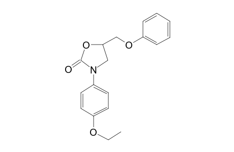 3-(p-Ethoxyphenyl)-5-phenoxymethyl-2-oxazolidone