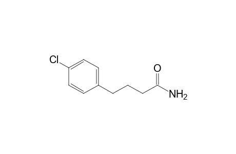 4-(4'-Chlorophenyl)-butyramide