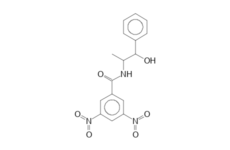Propanol, 2-amino-1-phenyl-N-(3,5-dinitrobenzoyl)-