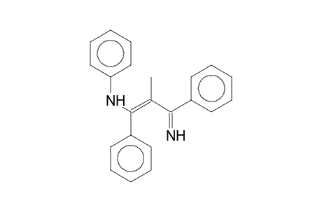 Benzenemethanamine, .alpha.-(2-imino-1-methyl-2-phenylethylidene)-N-phenyl-