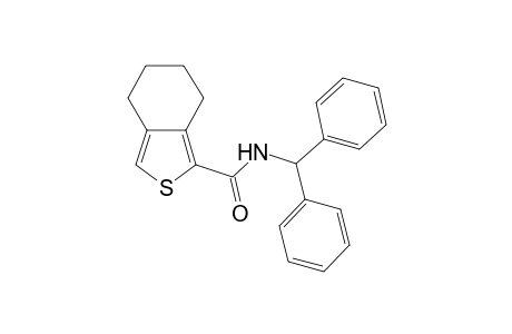 4,5,6,7-Tetrahydro-benzo[c]thiophene-1-carboxylic acid benzhydryl-amide