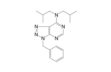 (3-Benzyl-3H-[1,2,3]triazolo[4,5-d]pyrimidin-7-yl)(diisobutyl)amine