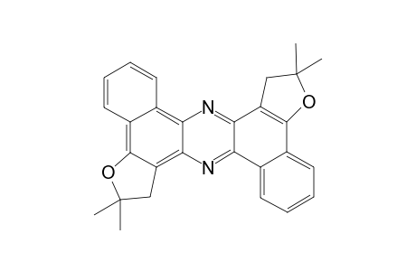 1,1,9,9-Tetrahydro-2,2,10,10-tetramethyldibenzo[e,l]difuran[b',c,b',j]phenazine