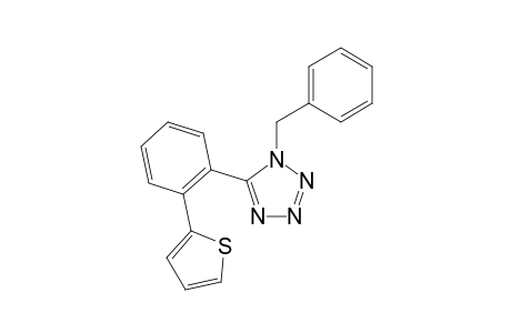 1-Benzyl-5-{2-(thiophen-2-yl)phenyl}-1H-tetrazole