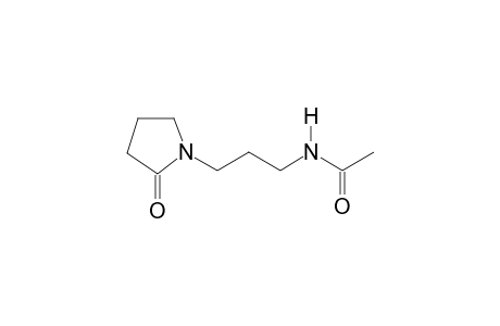 N-(3-(2-oxopyrrolidin-1-yl)propyl)acetamide
