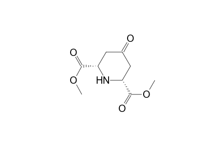 2,6-Piperidinedicarboxylic acid, 4-oxo-, dimethyl ester, cis-