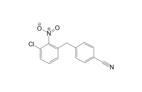 2-Chloro-6-(4'-cyanobenzyl)-nitrobenzene