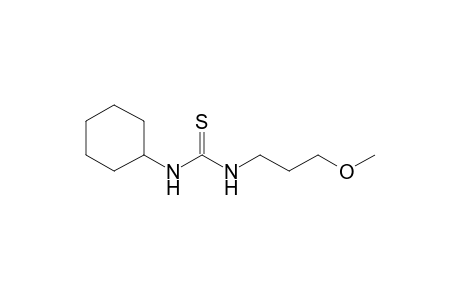 N-cyclohexyl-N'-(3-methoxypropyl)thiourea