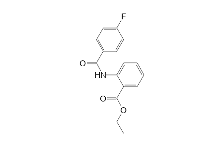 Ethyl 2-[(4-fluorobenzoyl)amino]benzoate