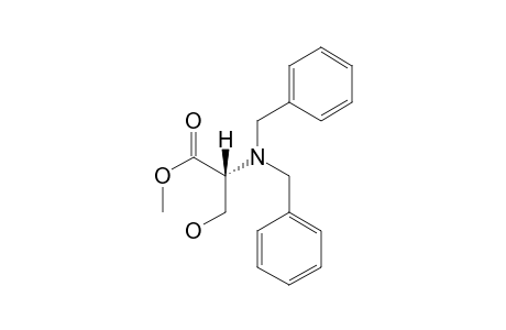 N,N-Dibenzyl-D-serine methyl ester