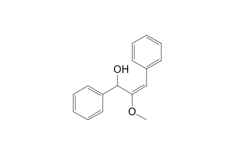 (E)-2-Methoxy-1,3-diphenylprop-2-en-1-ol